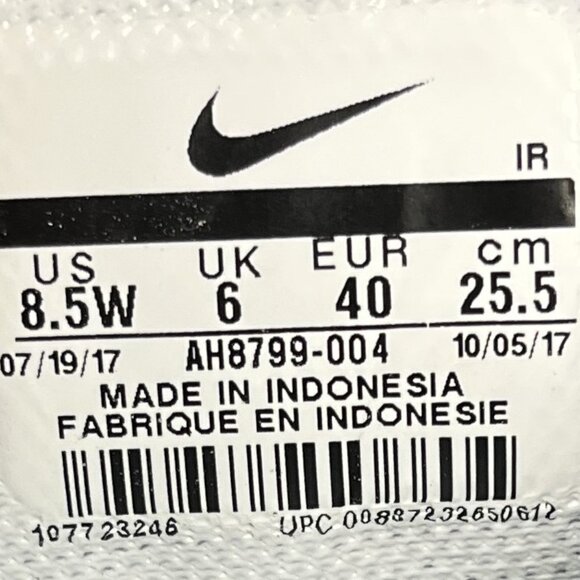 Nike Revolution 4 Gray Blue Womens US Size 8.5 Wide AH8799-004 Running Shoes - Picture 10 of 10